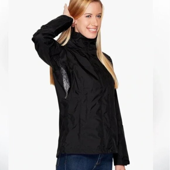 NWT Marmot PreCip Women's Lightweight Rain Jacket Extra Large XL Black New - Picture 3 of 13